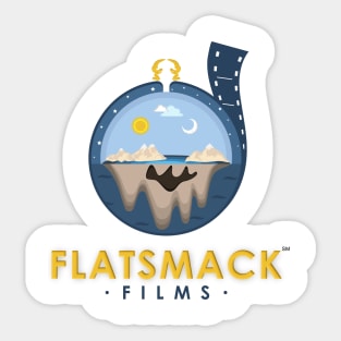 FLATSMACK Films/FLATLANDERS Sticker